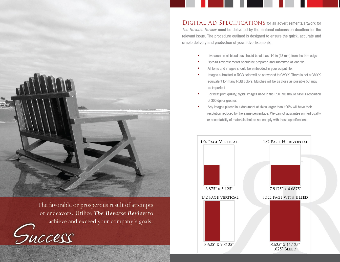 The Reverse Review Media Kit, detail 5