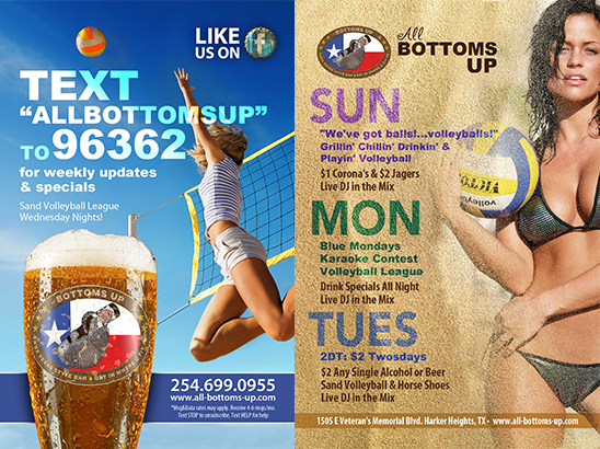 All Bottoms Up Campaign