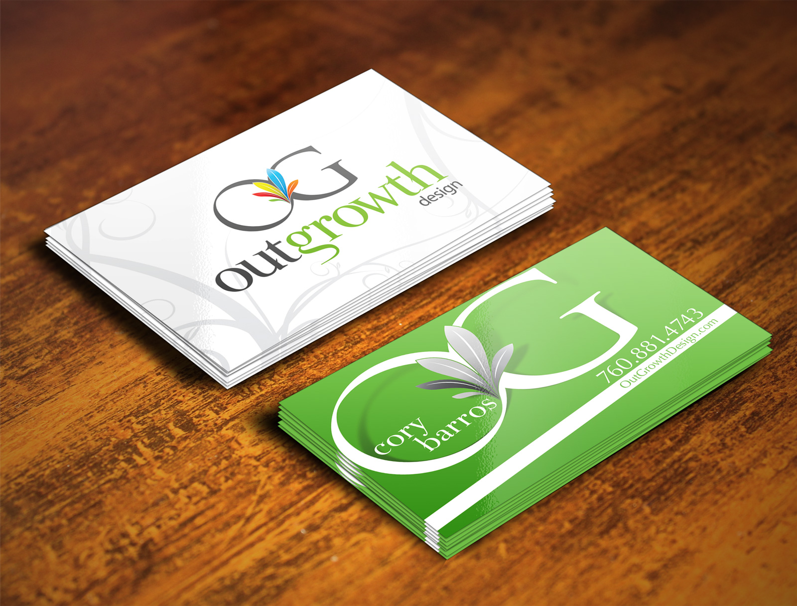 OutGrowth Design Logo, detail 2
