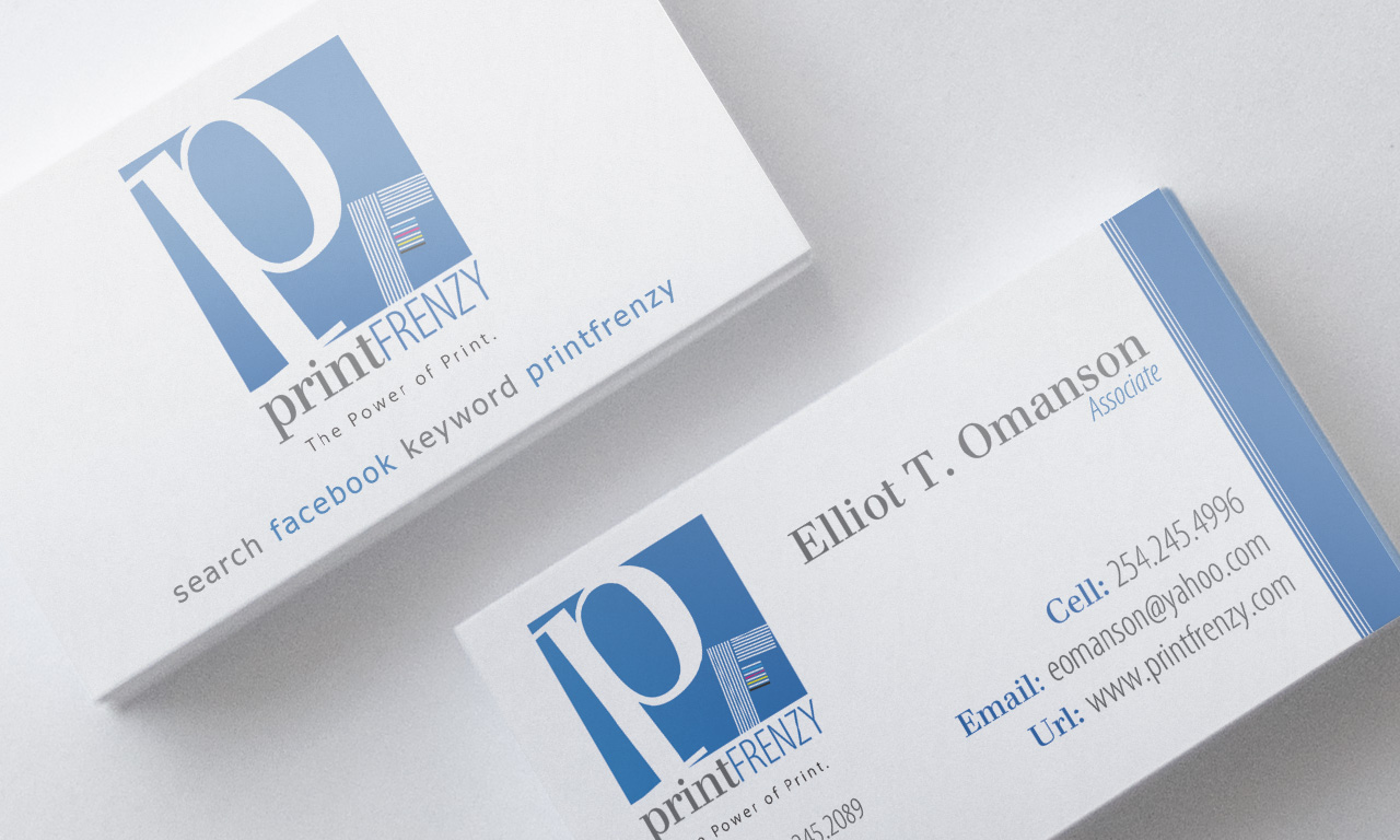 Print Frenzy Logo & Branding, detail 2